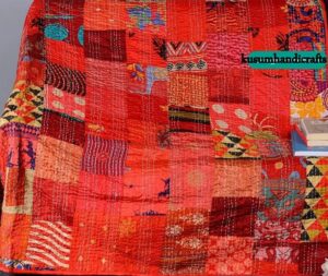 Indian kantha quilt kusumhandicrafts (44)