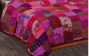 Indian kantha quilt kusumhandicrafts (50)