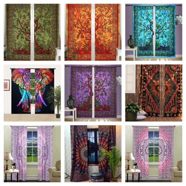 mandala curtains kusum handicrafts