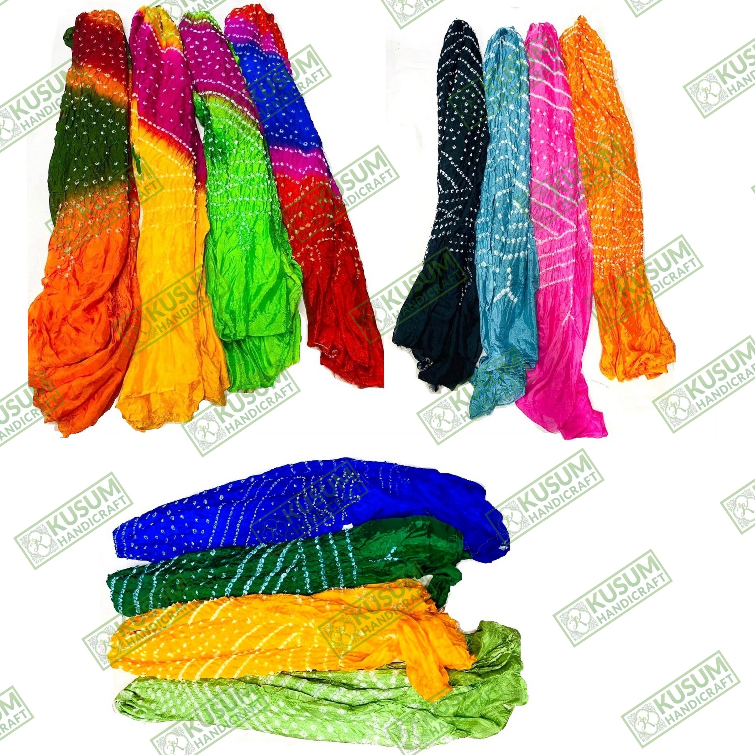 bandhej-dupatta-kusumhandicrafts-bandhani-scarf-scarves