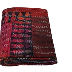 Ajrakhquilt-kusumhandicrafts-handmadekanthabedspread 1