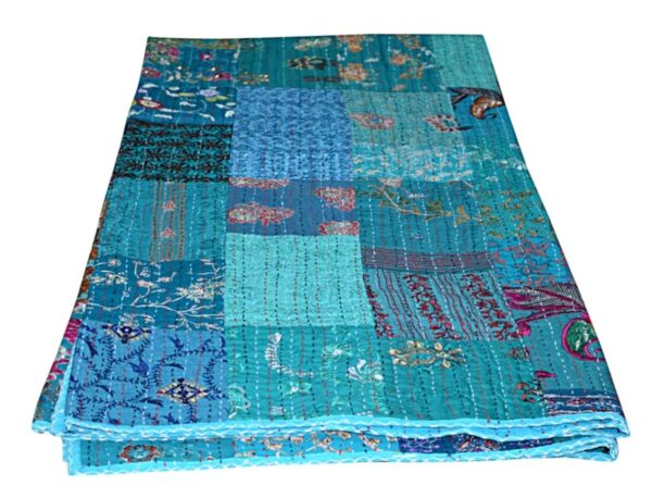kusum handicrafts pacthwork kantha quilt -4