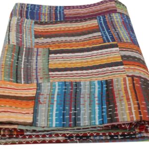Indian kantha quilt kusumhandikrafts (14)