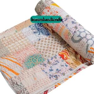 Indian kantha quilt kusumhandicrafts (62)