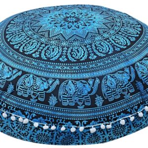 indian kantha pouf cover kusumhandicrafts (20)