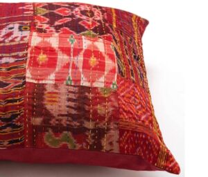 indian kantha pillow cushion kusumhandicrafts