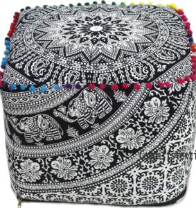 indian kantha pouf cover kusumhandicrafts (1)