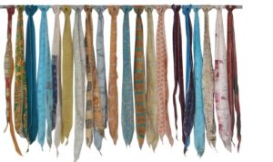 indian kantha silk scraf kusumhandicrafts