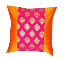 indian silk cushion cover kusumhandicrafts