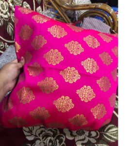 indian silk cushion cover kusumhandicrafts