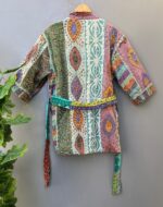 Cut-Work-Green-Gown-Kantha-Kusumhandicrafts2