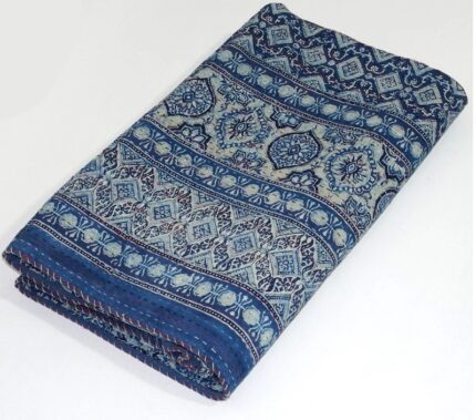 ajrakh-kantha-quilt-kusumhandicrafts