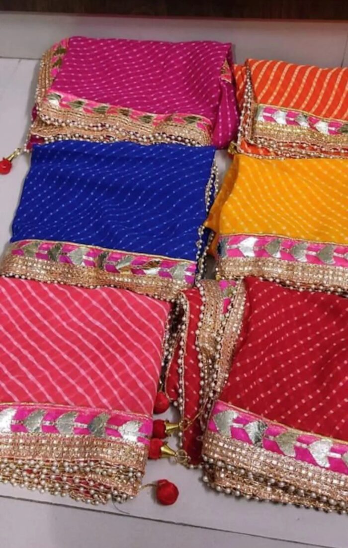 Bandhani-Silk-Dupatta-Kusumhandicrafts1