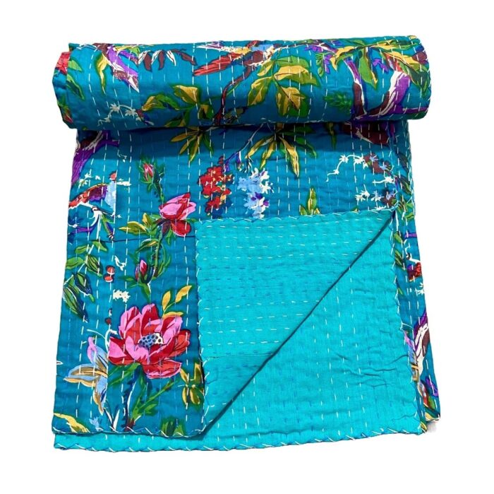 Blue-Bird-Print-Kantha-Kusumhandicrafts4