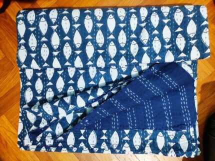 Blue-Fish-Print-Kantha-Kusumhandicrafts1