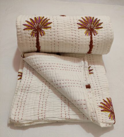 Brown-Pam-Tree-Kantha-Kusumhandicrafts2