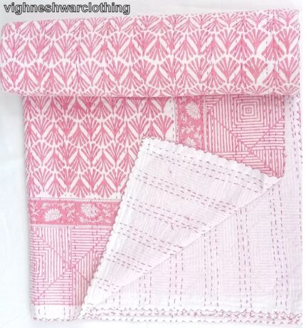Pink-Fruit-Print-Kantha-Kusumhandicrafts1