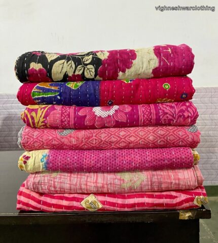 Pink-Sari-Kantha-Kusumhandicrafts1