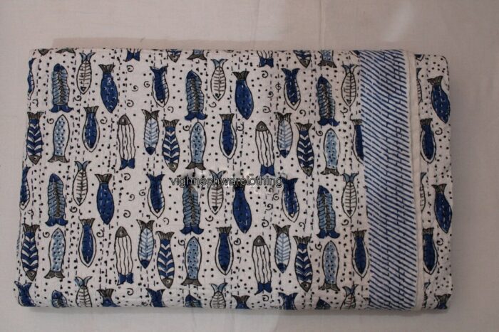 White-Blue-Fish-Print-Kantha-Kusumhandicrafts1