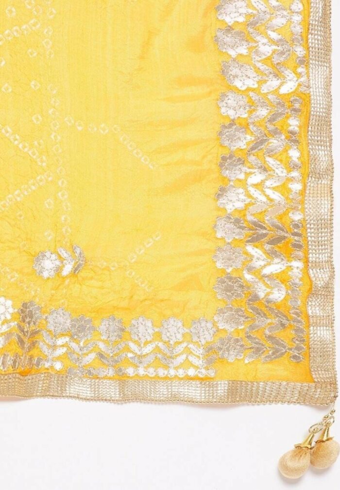 Yellow-Bandhani-Silk-Dupatta-Kusumhandicrafts3