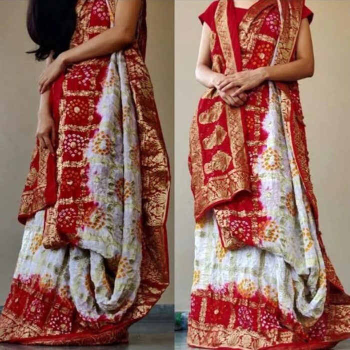 Red-Saree-Kusumhandicrafts